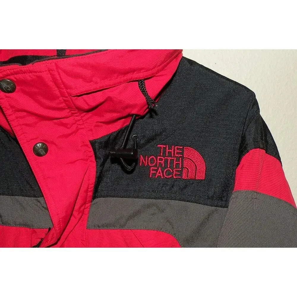 Vtg 90s The North Face Extreme Mens Large Ski Jacket Red Black Ultrex Burlington